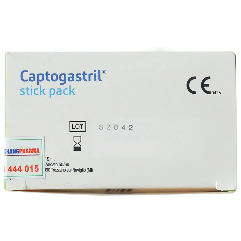 Bột Captogastril hỗ trợ giảm đầy hơi, khó tiêu, trào ngược dạ dày hộp 20 gói - 6